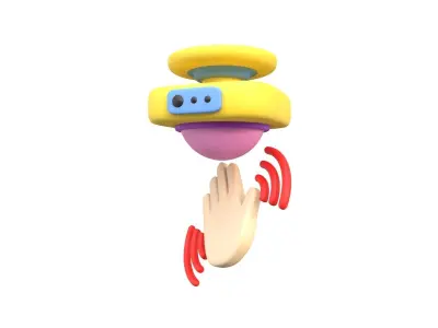 Motion Sensor 3D model