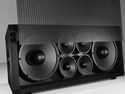 SUBWOOFER SPEAKER 3D MODEL 3D model