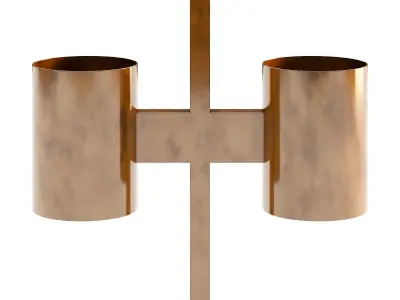 Bronze Table Lamp 3D model