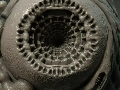 Azathoth Statuette 3D print model