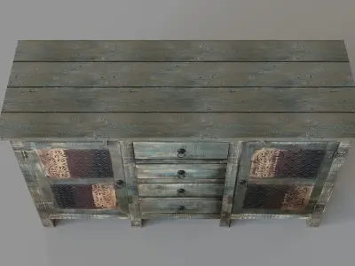 Accent Old Chest 3D model