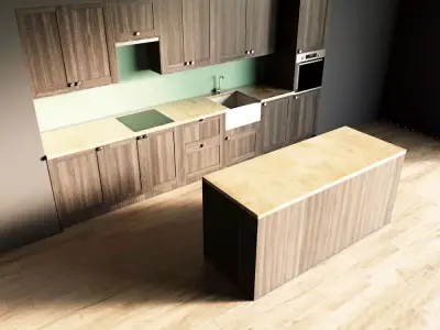 118-Kitchen10 texture 10 3D model