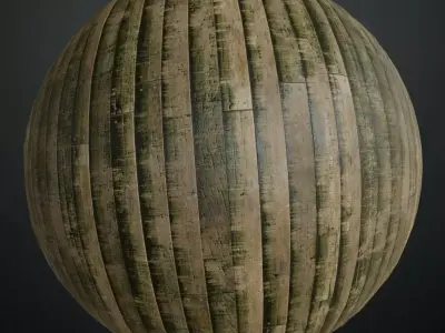 Imperial Green Lacquered Wood Inlay PBR Seamless Texture