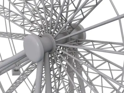 Ferris Wheel 3D model