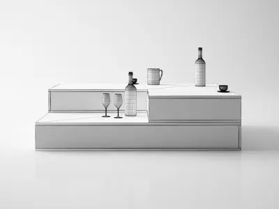 Coffee Table - High Quality Furniture 02 3D model