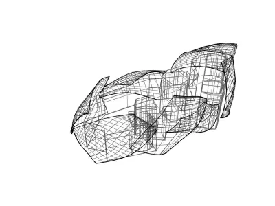 Frank Lloyd Wright Louis Vuitton 3D model