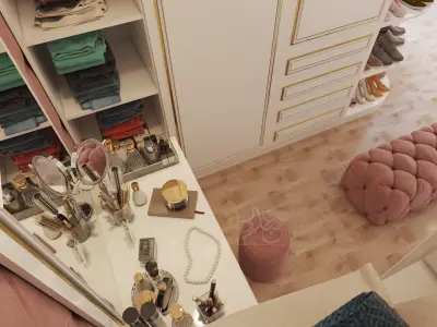 Dressing Room wardrobe clothes   3D model