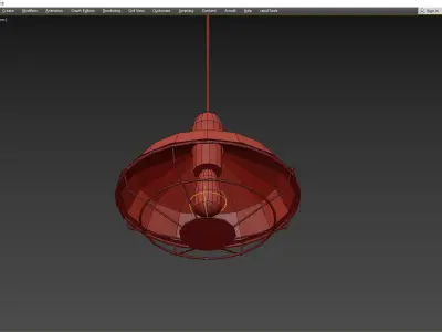 LOFT HOUSE P-84 Low-poly 3D model