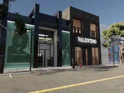LA Street  3D model
