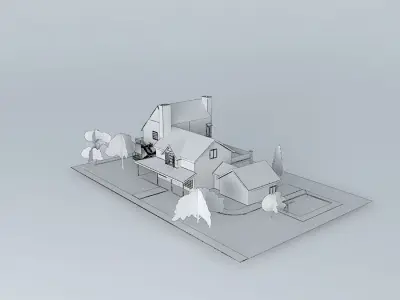 JUST A FANTASY HOUSE 3D model