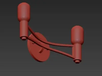 Loft Droplet Wall 3D model