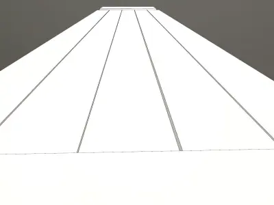 Bench with concrete base  Free low-poly 3D model purchase