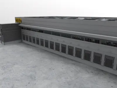 LHBP Storage 1 Low-poly 3D model