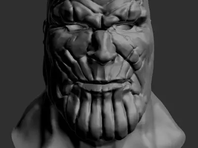 Thanos head 3D model