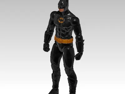 Batman Michael Keaton articulated  action figure 3D model