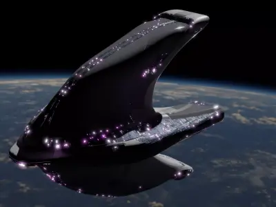 Mothership - Capitalship 3D model