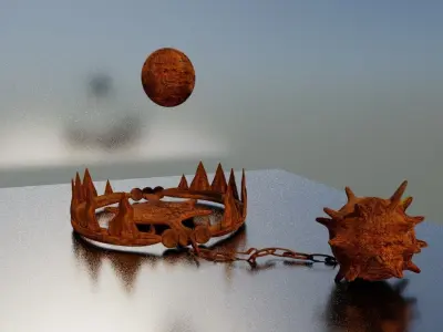 traps for unity Low-poly 3D model