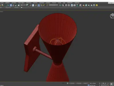 Currey and Co Gino Wall Sconce Low-poly 3D model