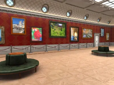 Art Gallery Expo 3D model