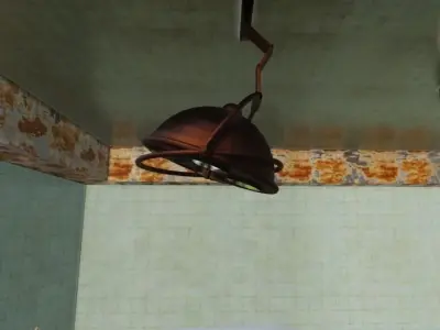 Surgery lights low poly Free 3D model