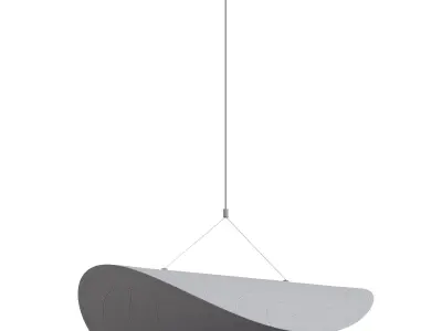 tense Pendant light Free 3D model