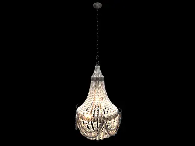 Hellooow Teardrop chandelier 3D model