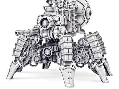 Dark Techno Sicaridus Assault Crawler 3D print model