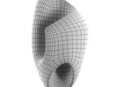 Ma Sconce Bra Low-poly 3D model