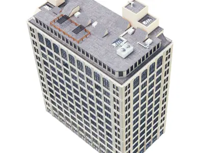 Building 475 10th Ave New York 3D model