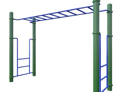 Monkey Bars-003 3D model