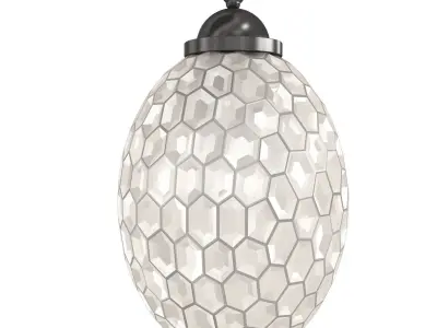 Custom made wall light 3D model