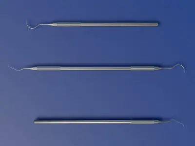 Dental Probe 3D model