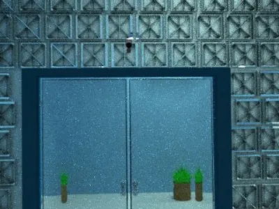 Modern Dental Clinic 3D Model Low-poly 3D model