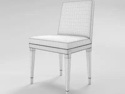 Benoit Dining Chair 3D model