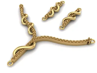 Half set 0058 3D print model