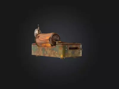 Rustbound Signal Printer Low-poly 3D model