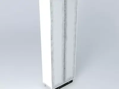 Cabinet with two doors Free 3D model