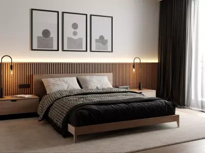 Archinteriors vol 72 - minimalist apartment 3D model