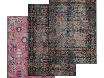 Rug Set 16 3D model