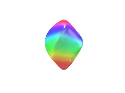 Gem v11 008 Low-poly 3D model