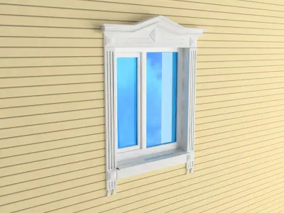 jamb on the window 3D model