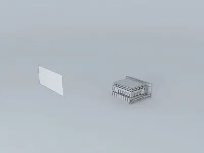 Exterior Bario Free 3D model