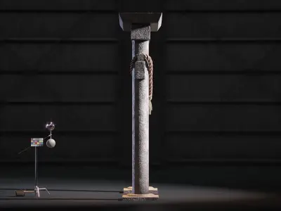 Japanese Shinto Torii 3D model