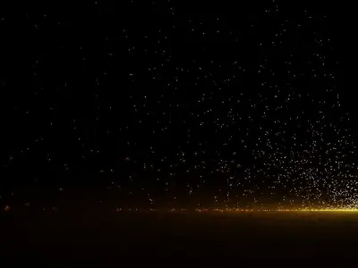 Sparks spark of light Free 3D model