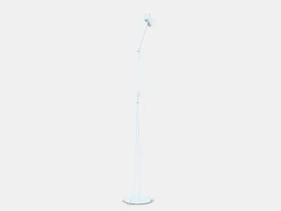 NYMANE Floor-reading lamp Low-poly 3D model