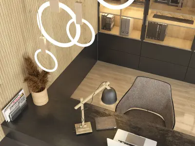 office furniture 19 3D model