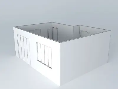 Bedroom interior Free 3D model