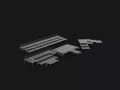 stage set 3D model