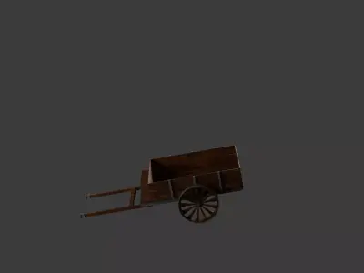 Medieval Stable Decorations 3D model