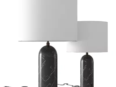 Gravity Table Lamp 3D model